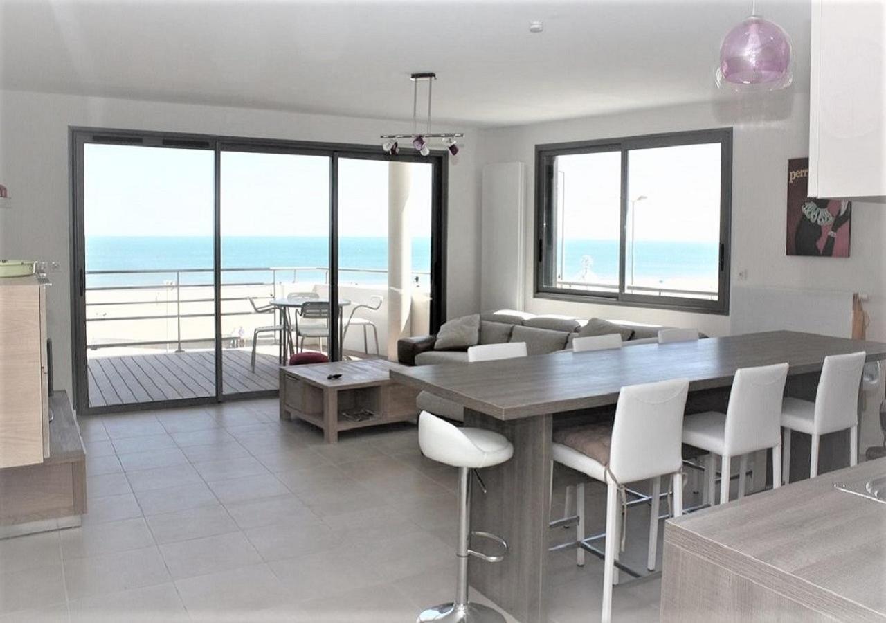 La Perle Marine, Luxe Et Raffinement, Appartement T4 Front De Mer Narbonne Exterior foto